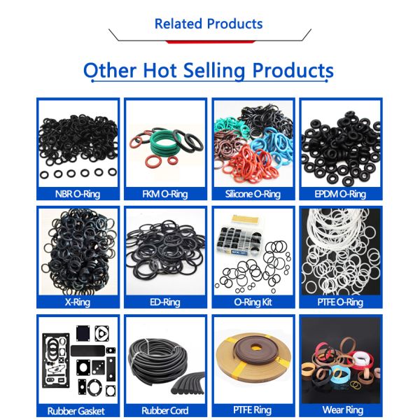 Wear-resistant NBR Material Floating Oil Seal for Heavy-duty Excavator and Construction Machinery