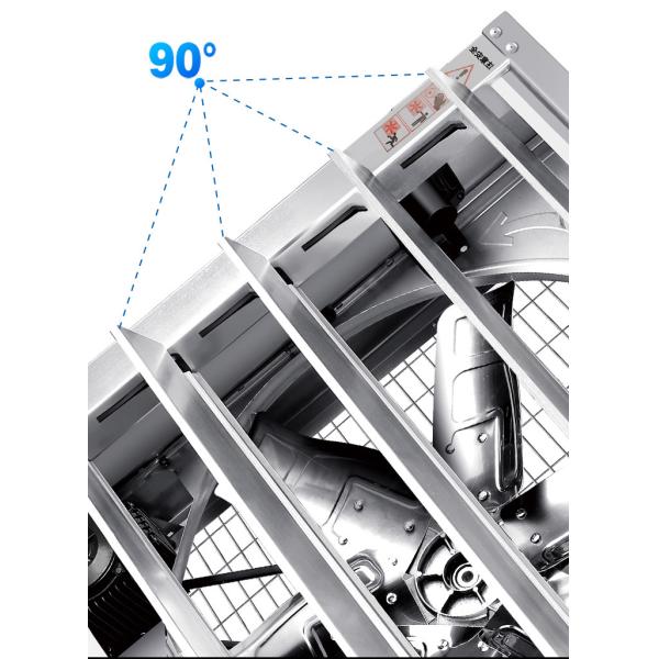 48 дюймовый настенный AC экстракторный вентилятор с Siemens Motor Silver тепличная вентиляция