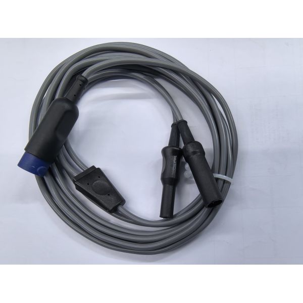 Soft Silicone Reusable Electrosurgical Cable 3000mm Length for Bipolar and Monopolar Applications