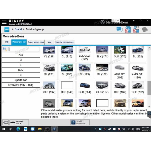 V2024 MB Star OEM C6 DOIP Multiplexer VCI SD Connect XENTRY VCI Диагностический инструмент с планшетом Getac F110