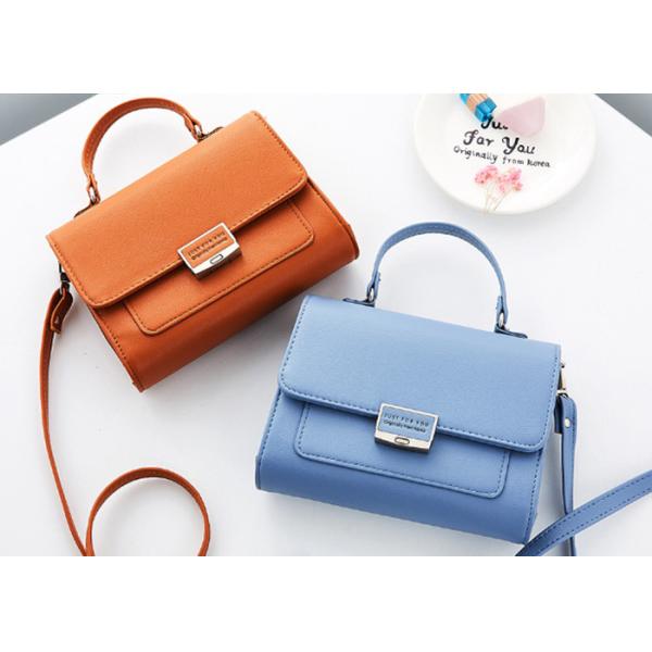 Lady Fashion Style Pu Leather Bag 16 * 12 * 7cm With Customized Logo