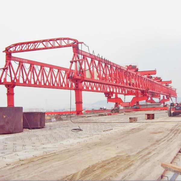 China Manufacturer Bridge Erection Machine Truss Type Highway Beam Launcher