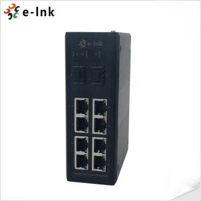 Interruptor industrial do ponto de entrada: Interruptor controlado do gigabit, amortecedor do pacote 4Mbits