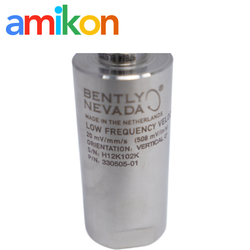 330505-01-02-02 Bently Nevada Low Frequency Velocity Sensor for Hydro-Turbine Monitoring