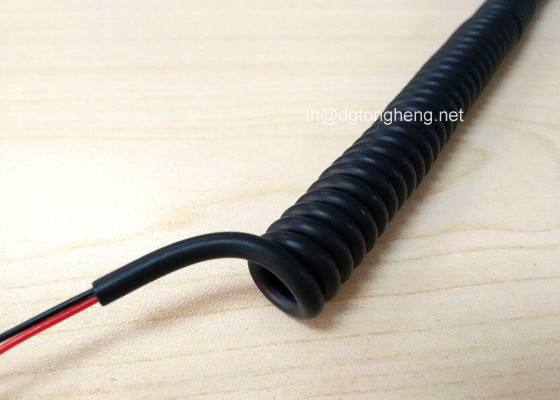 PUR Sheathed Automotive Spiral Cable