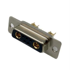 Adaptador de conectores D-SUB 40AMP 7W2 5+2 plugue com pino usinado fio de flash