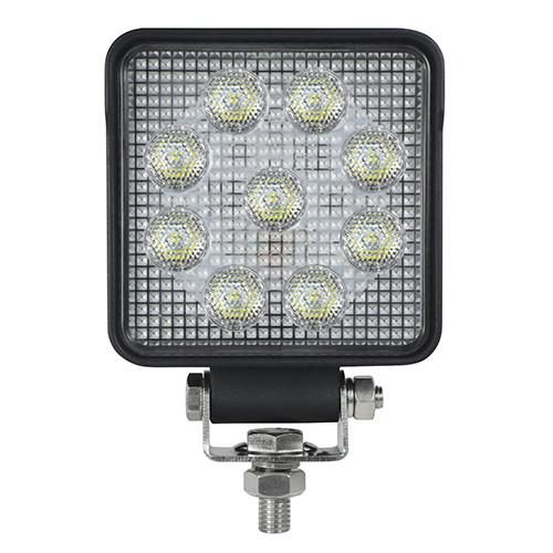 Vagens impermeáveis do diodo emissor de luz das luzes de inundação 3850lm de 5 polegadas 13.5W Off Road com 9 microplaquetas