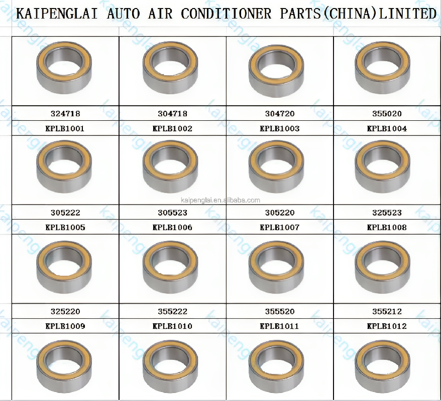 KPL New AC Compressor Release Bearing 35*52*12mm for Car Air Conditioning Parts 355212 B1007