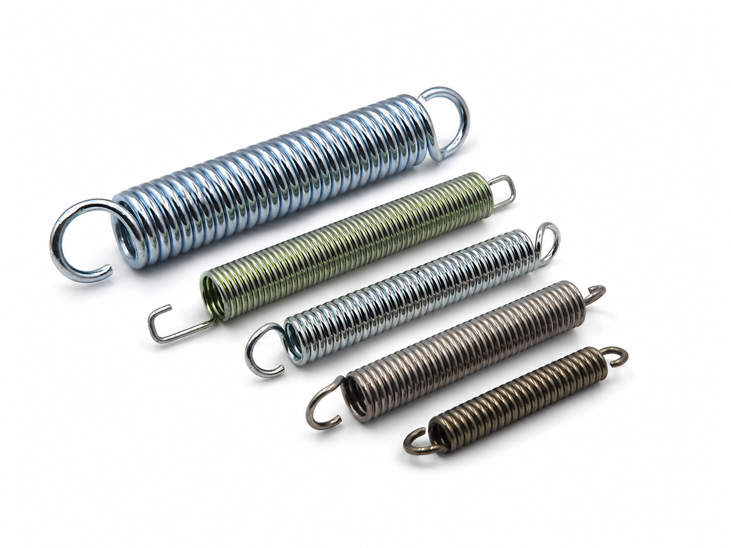 Micro Tension Coil Extension Spring Alloy Carbon Steel In Bulk