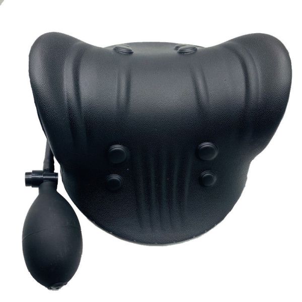 Airbag C-Shaped Cervical Massage Pillow with Heating and Multi-point Massage for Neck and Shoulder  Relief