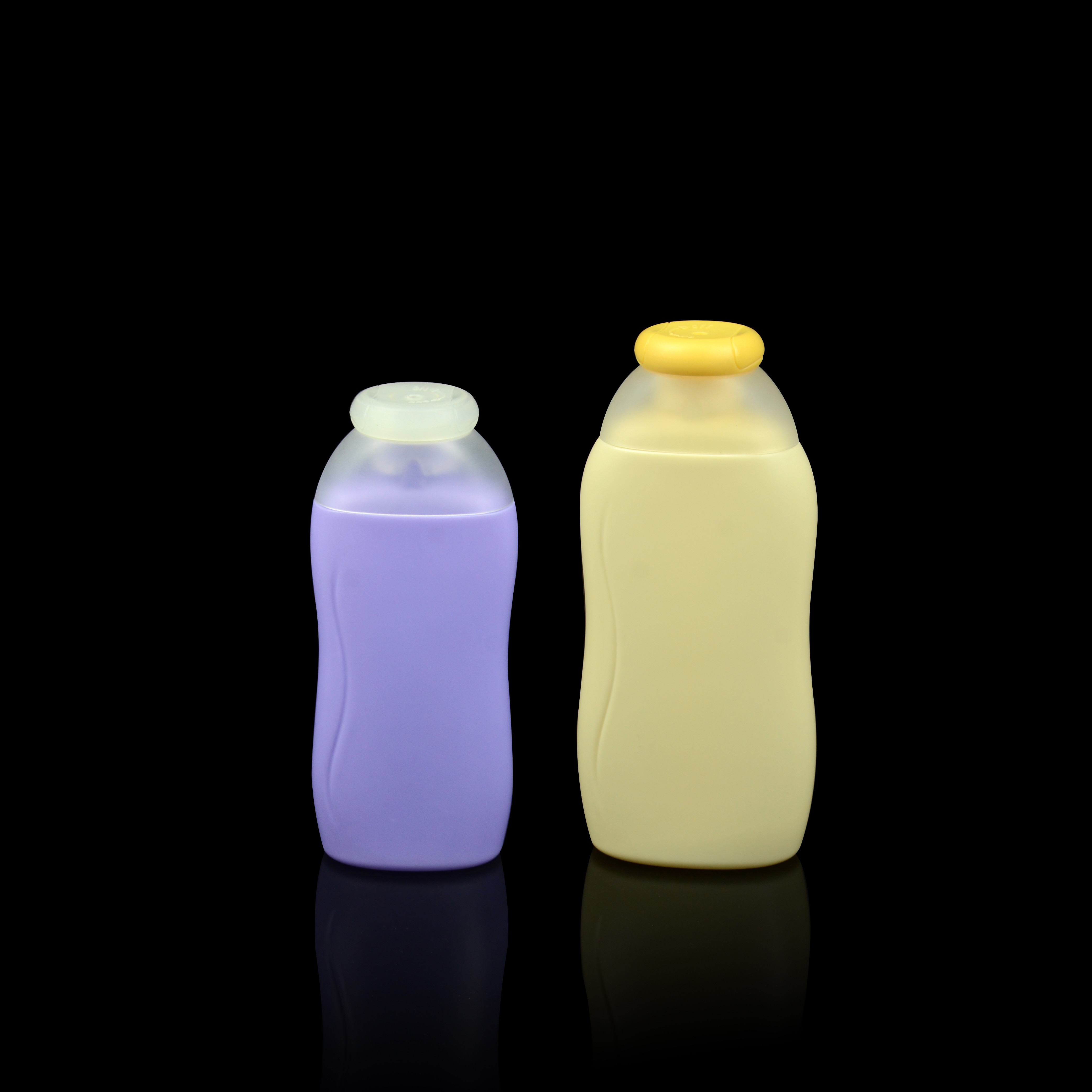 бутылки распределителя мытья тела PE бутылки шампуня кокосового масла 250ml белые
