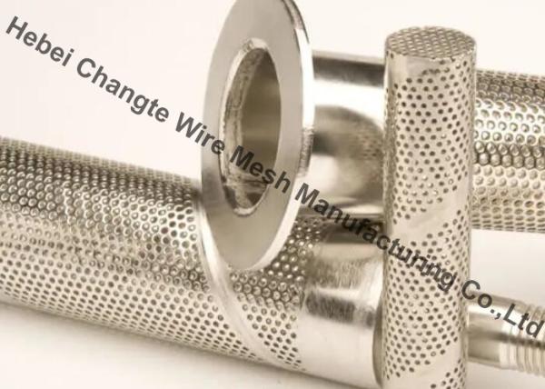 Galvanized 316 Stainless Steel 0.1mm Perforated Metal Mesh Screen