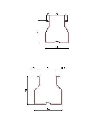 Rolo ereto da cremalheira do controle do PLC do tela táctil que forma a máquina para o poder hidráulico 5.5kw da estação