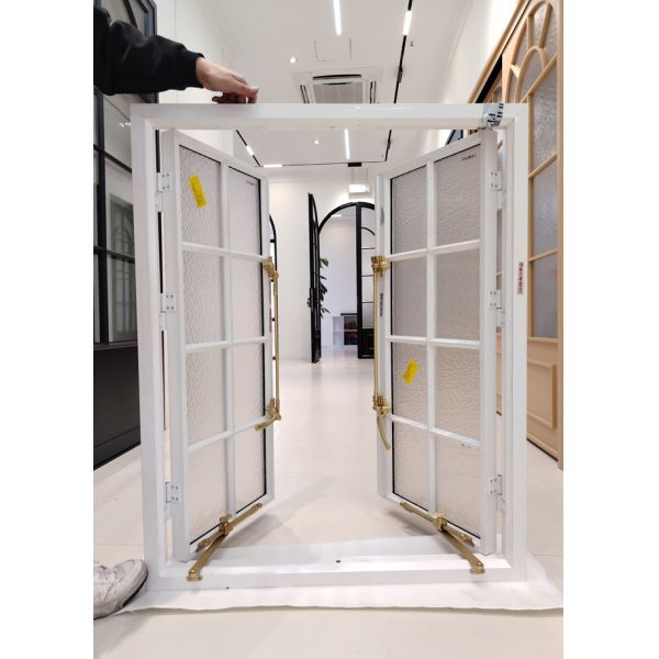 Broken bridge aluminum profile retro style soundproof window