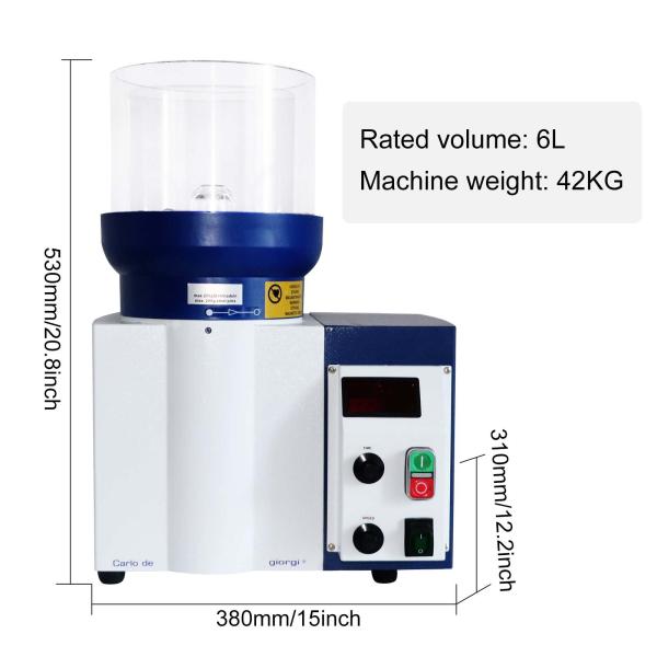 3 In 1 Jewelry Polishing Machine Multi Function Benchtop Jewelry Polisher