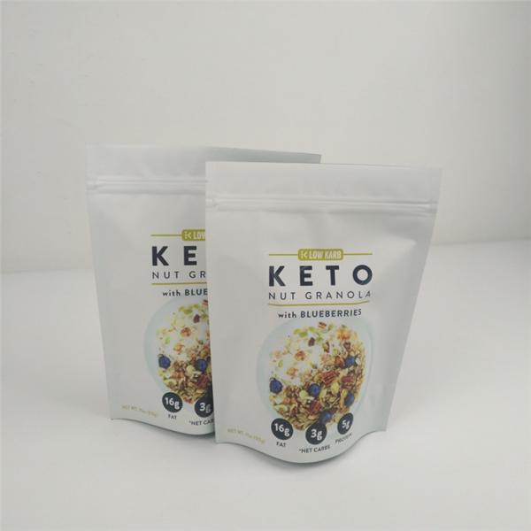 VMPET 120mic Stand Up Pouch MOPP Food Packaging Gravure Printed