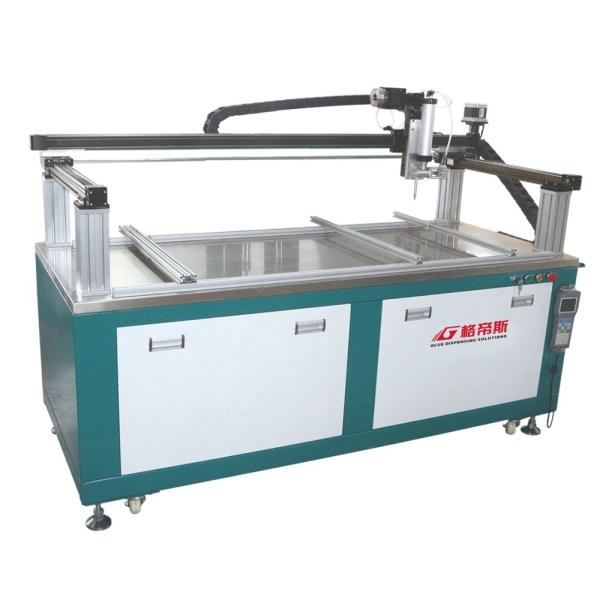 Three Axis Glue Dispensing Machine 1500*600*100mm Automatic Glue Dispenser Machine Customized