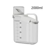 Containers de déjeuner recyclables en plastique rectangulaire écologique