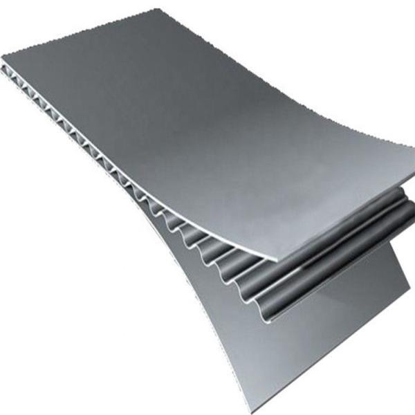 PVDF Coating Composite Sandwich Panel 4mm Corrugated Core Fireproof