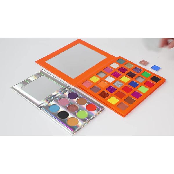 Палитра теней для век квадрата доски искусства бумажная CCNB пустая готовит 15 30 цветов