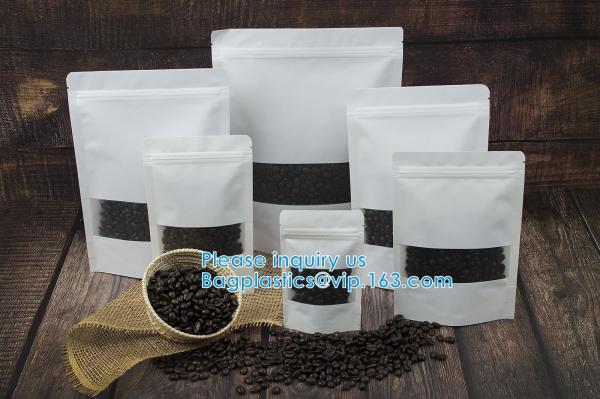 Ziplock And Heat Sealable Bags - Stand Up Food Storage Pouches - Safe Waterproof Packaging Barrier