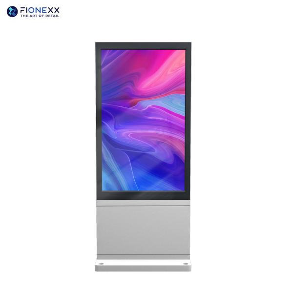 スマートシティ バス停 広告ディスプレイ ファン冷却システム 黒色