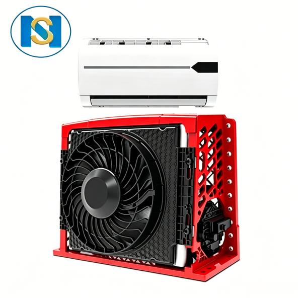 Vibration Resistant EV Truck Parts 1800W 2400W 24v Air Conditioner For Truck