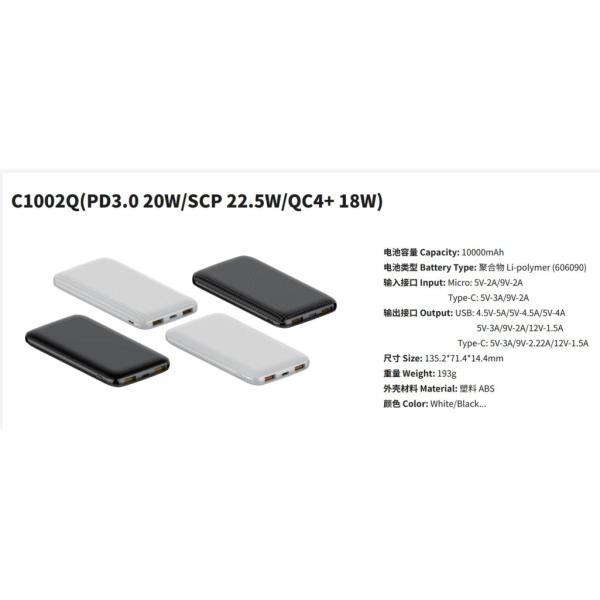 10000mAh Power Bank For Mobile Phone