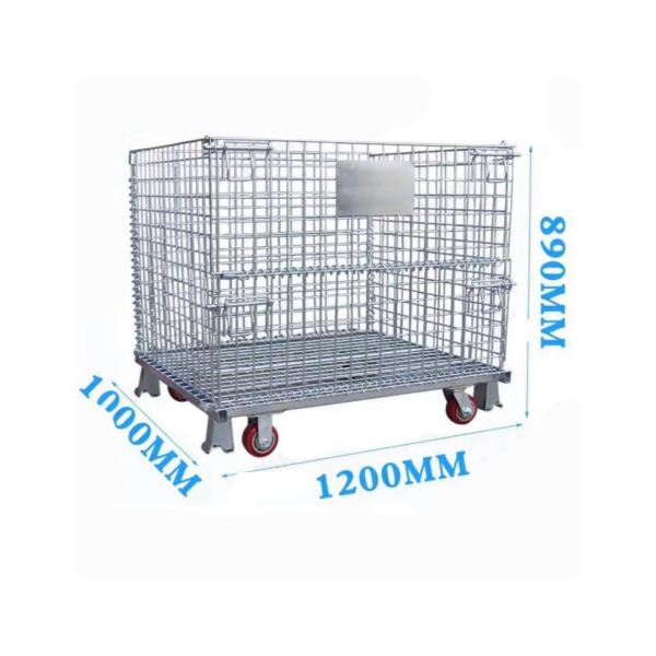 Provide Sample Welded Metal Cage for Warehouse Storage Equipment Pallet Technique