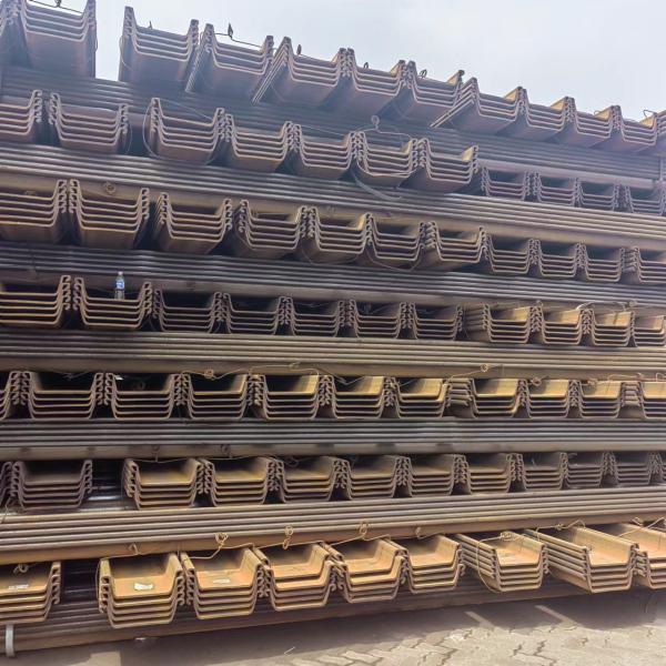 15.5mm Thickness Steel Sheet Pile Hot Rolled U Type