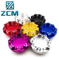 Bouchon de réservoir en aluminium de pièces d'auto adapté aux besoins du client par 0.02mm de tolérance de PPAP