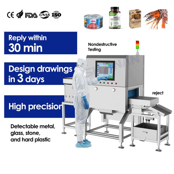Food X Ray Inspection Equipment Industrial X Ray Inspection System Ensuring Safety and Control in Food Production