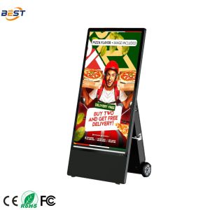 32 Inch TFT-LCD Outdoor LCD Digital Signage with 178° Viewing Angle and 32GB ROM