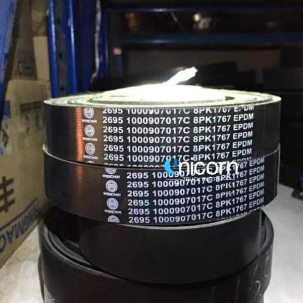612630060212 10PK1392 Weichai Engine WP12 WP13 WP10H WP10 Belt Multi Wedge Belt 612630060212