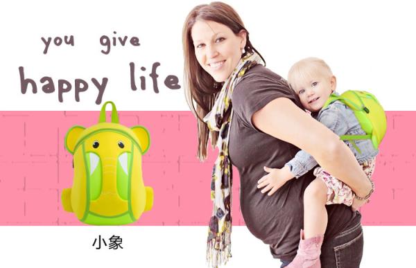 Customized Kids Character Backpacks For School OEM / ODM Available