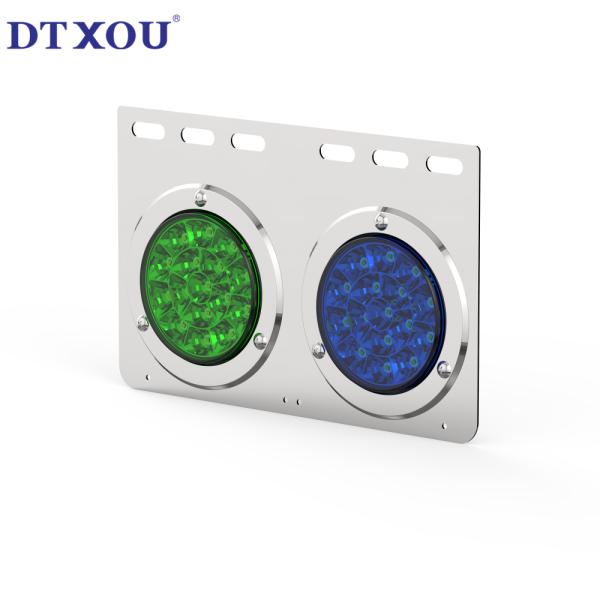 4-inch LED Trailer Tail Light with Waterproof IP67 Rating and Stainless Steel Bracket