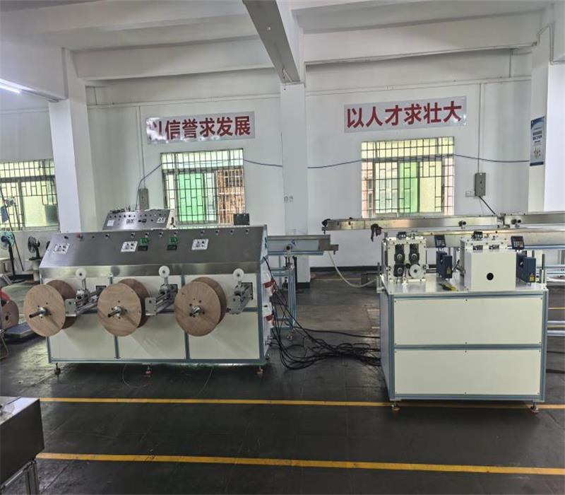 PFE-50D Automatic PVC Plastic Book Notebook Binding Wire Extruder Machine Plastic Wire Extrusion Machine with 2 Outlets