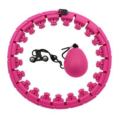 Ioga tornada mais pesada Hula Ring Hoop da aptidão do Gym do círculo abrandamento contrário