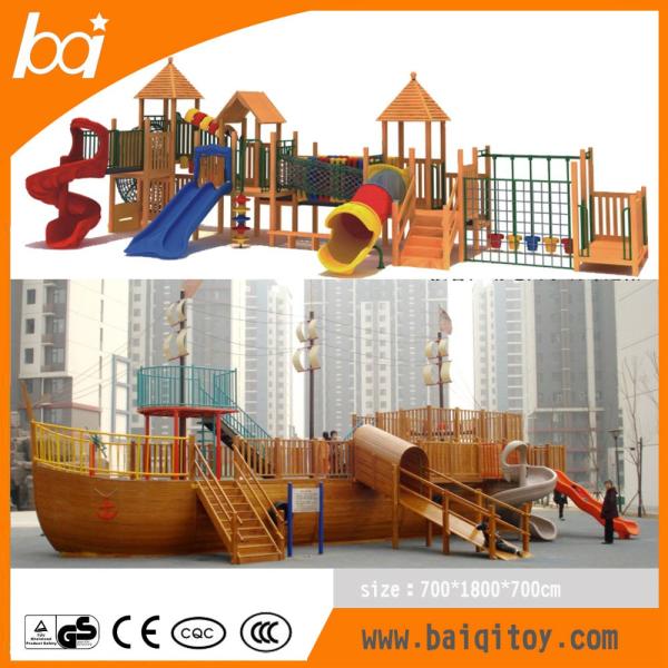 Outdoor Playhouse Garden Building Customised Children Wooden Outdoor Playgrounds Wooden Play House