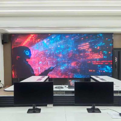 P0.9 Indoor LED display screen, COB fixed, small pitch high-definition high brightness high refresh display screen, wide color gamut high contrast