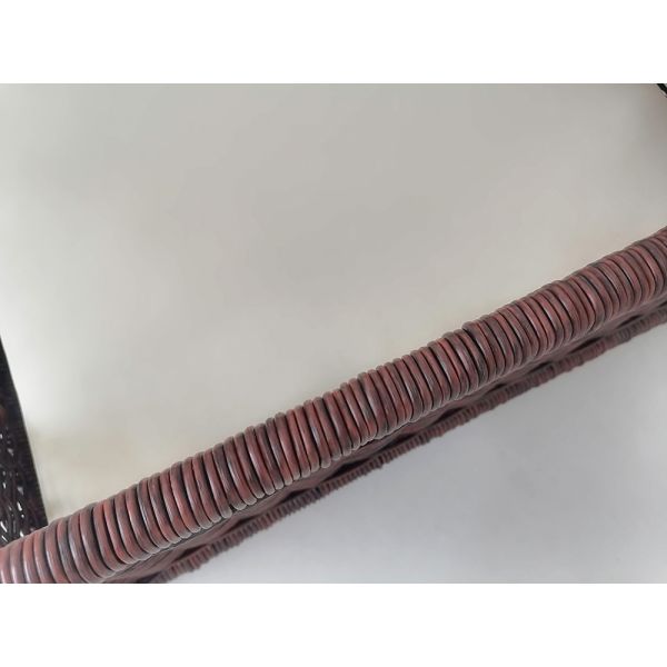Factory Wholesale Metal Frame Round Rattan Wicker Rectangle Dogs and Cats Bed