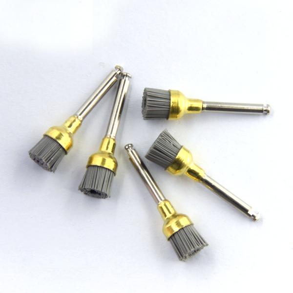 Dentistry Dental Prophy Cup And Brush Latch Type Abrasive Fiber Al Oxide Bowl