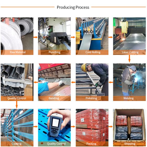 Средняя работа с полками 800 мм 1000 мм 1200 мм двухуровневый стеллаж для складских решений