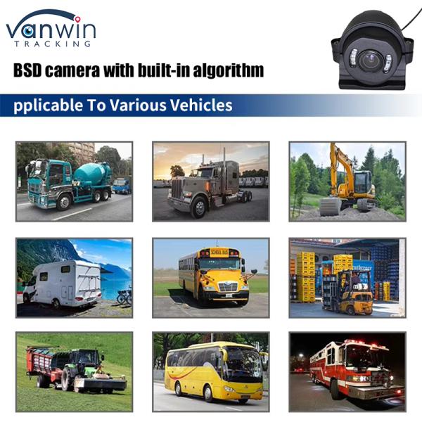 HD 1080p BSD Camera With Built-in Algorithm Pedestrian Vehicle Detection with Audible Alarm
