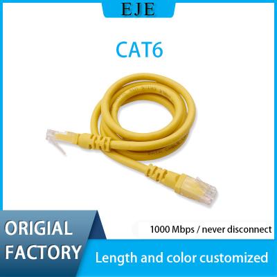 Rohs Gigabit Network RJ45 Cat 6 Ethernet Patch Cable BC UTP Até 550MHz