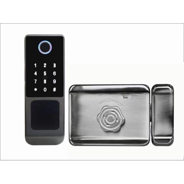 8 языков Нержавеющая ремня Замок Умная дверь Замок Двухсторонняя опциональная