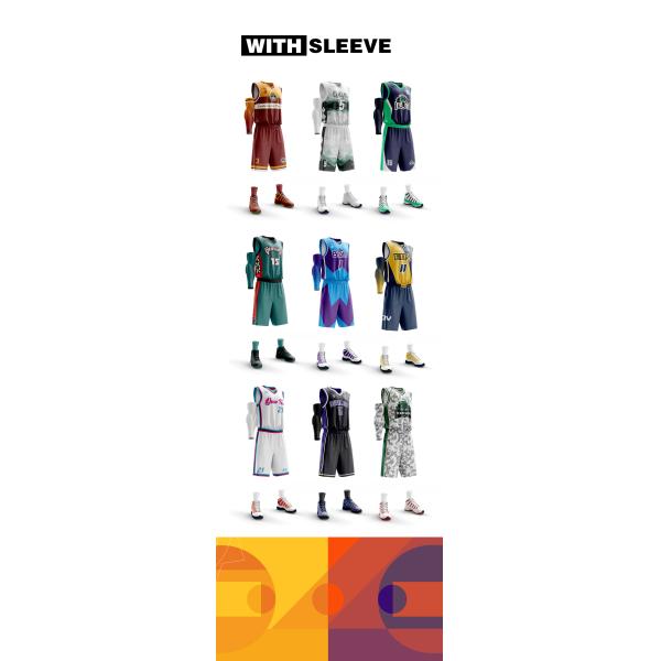 Washable Unisex Basketball Team Uniforms , Anti Bacterial Basketball Jersey Set