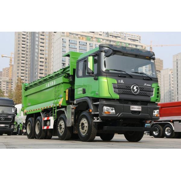 Pequeño camión de carga pesada Shacman Euro V para una capacidad de carga óptima