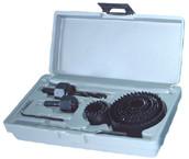 High Carbon Steel Hole Saw Set for Wood 13Pc 19-64mm