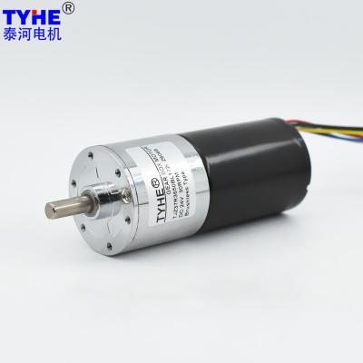37mm Permanent Magnet Brushless DC Gear Motor 10rpm 12v 24v Low Speed